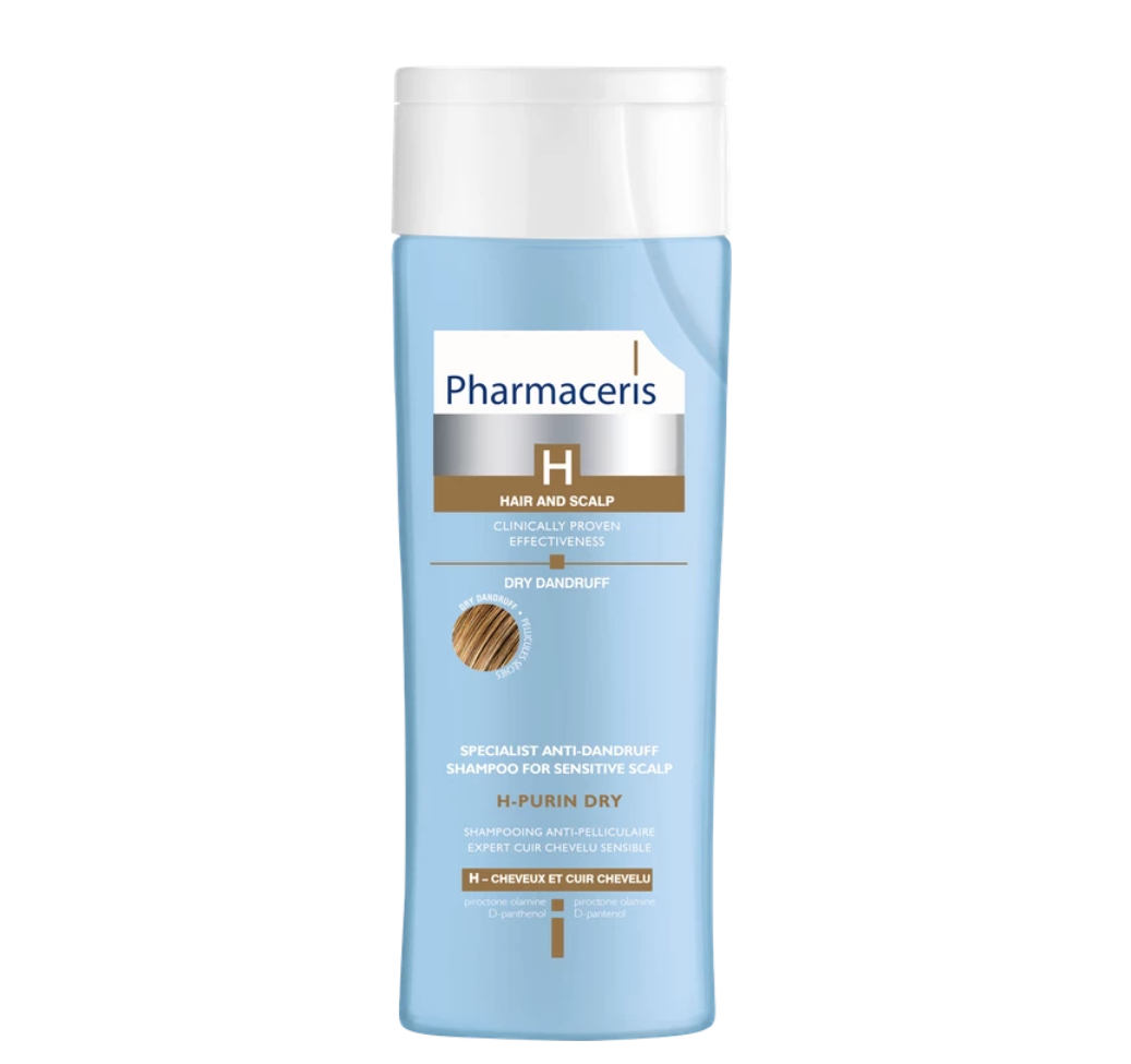 PHARMACERIS SHAMPOOING H-PURIN DRY ANTI-PELLICULES 250 ML