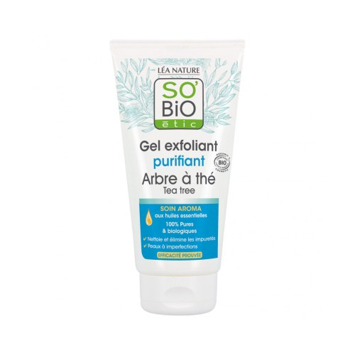 SO BIO GEL EXFOLIANT PURIFIANT ARBRE A THE 150ML