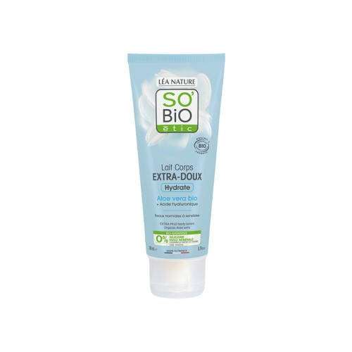 SO BIO LAIT CORPS EXTRA DOUX A L'ALOE VERA BIO 200ML