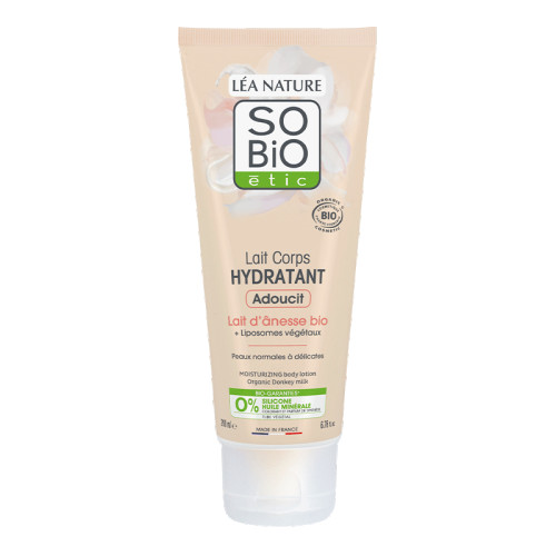 SO BIO LAIT CORPS HYDRATANT AU LAIT D'ANESSE BIO 200ML