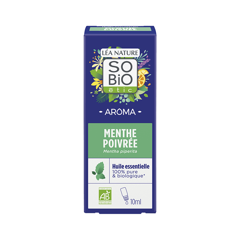 SO'BIO Huile essentielle menthe douce Bio, 10 ml
