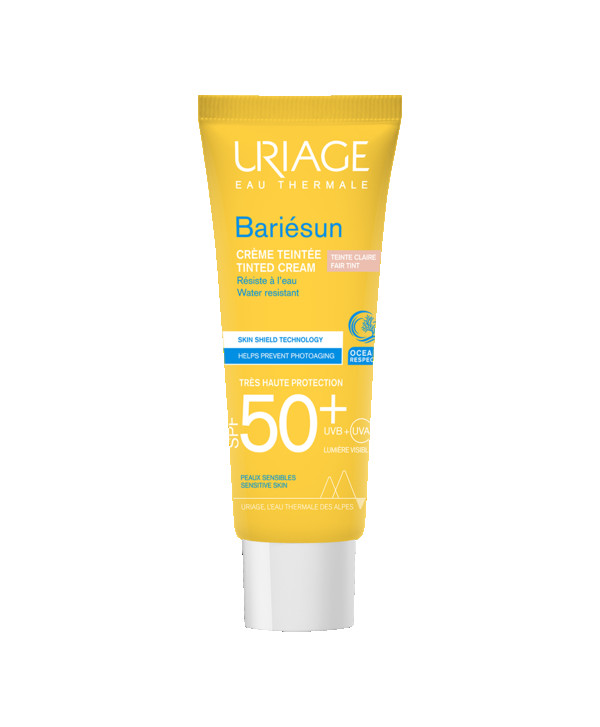 URIAGE BARIESUN CREME SOLAIRE TEINTEE CLAIRE SPF 50+ 50ML