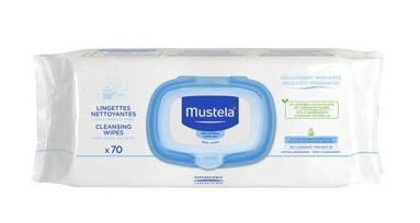 MUSTELA LINGETTES NETTOYANTE APAISANTES 70 PCS