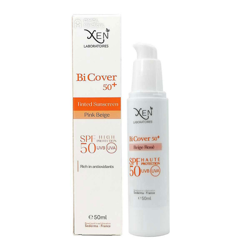 Ecran solaire teinté - Spf 50+ Beige rosé - 50ml