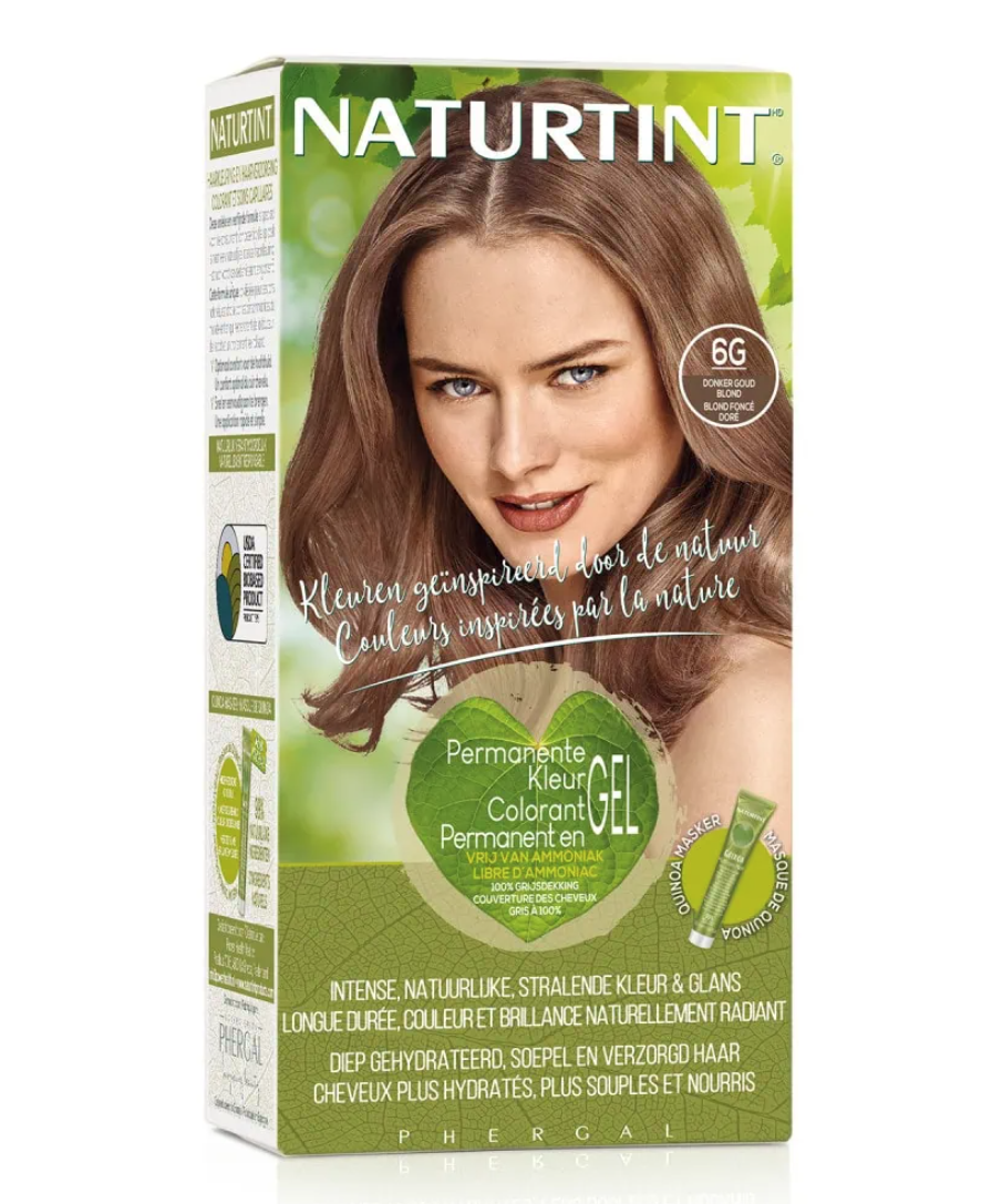 Naturtint Colorant Permanent en Gel 6G Blond Foncé Doré