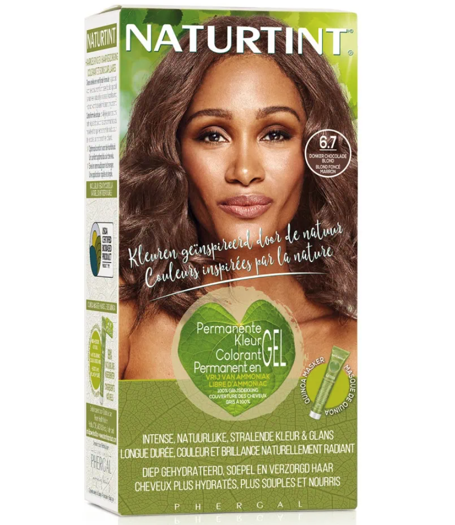 Naturtint Colorant Permanent en Gel 6.7 Blond Foncé Marron