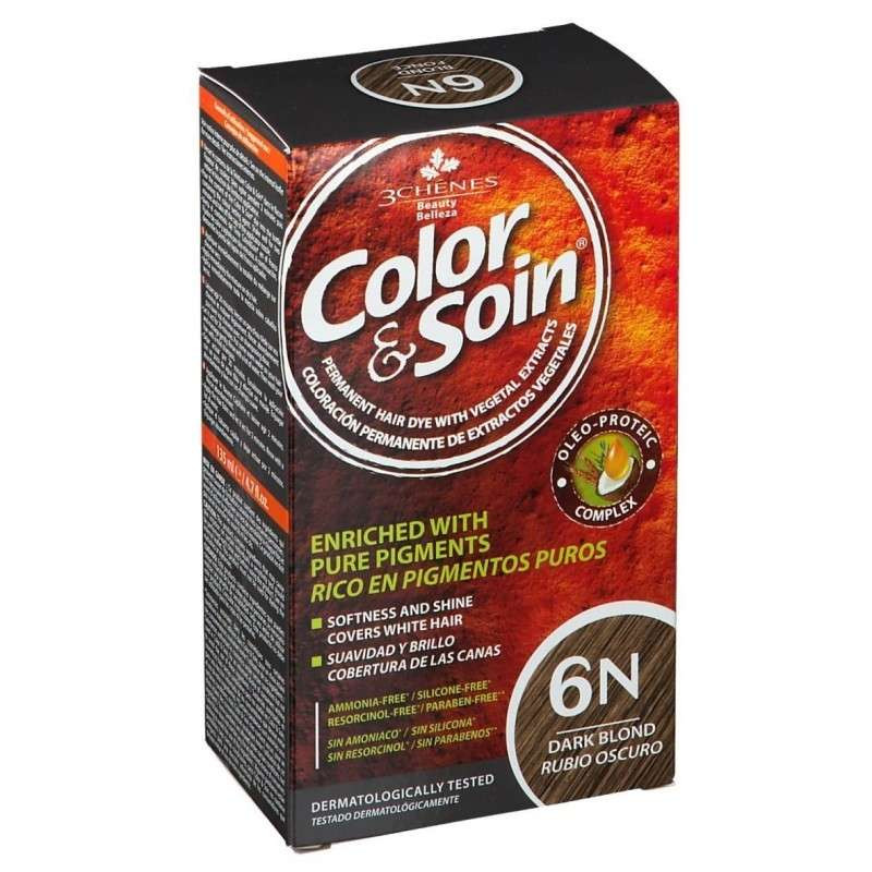 COLOR & SOIN COLORATION BLOND FONCE 6N
