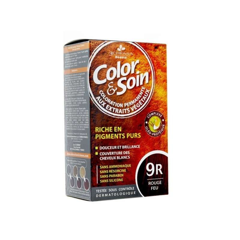 Color Soin Rouge Feu 9r Coloration Permanente
