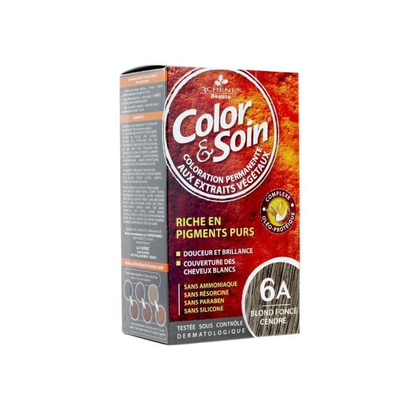 Color Soin Blond Fonce Cendre 6a Coloration Permanente