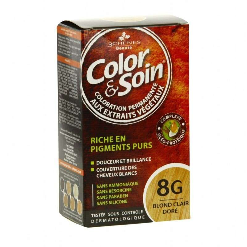 Color Soin Blond Clair Dore 8g Coloration Permanente