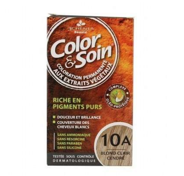 Color Soin Blond Clair Cendre 10a Coloration Permanente