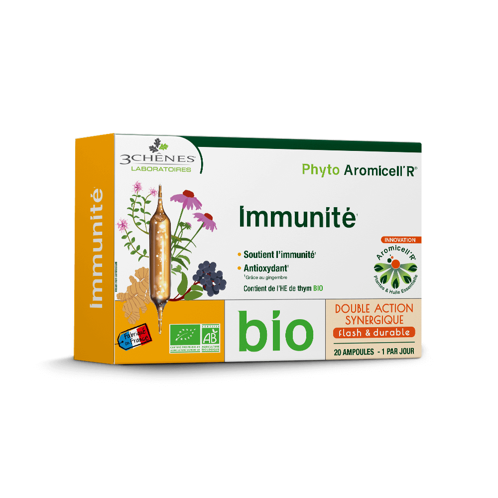 3 CHENES Phyto Aromicell’R Immunité