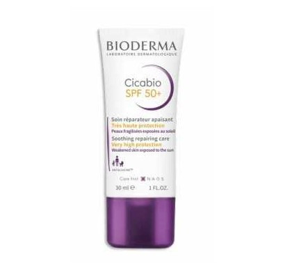 BIODERMA CICABIO SPF50+ SOIN REPARATEUR APAISANT 30ML