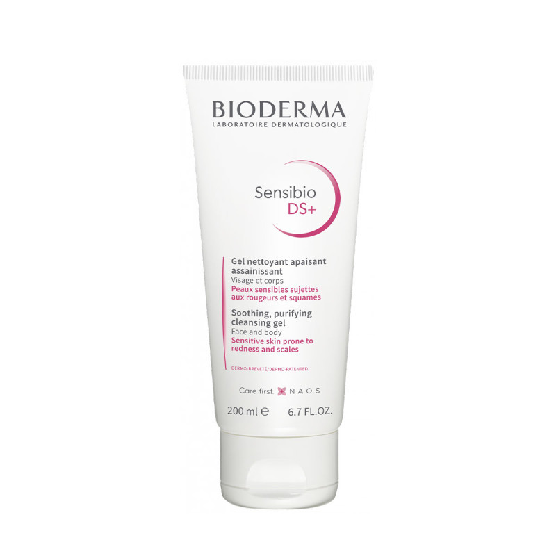 BIODERMA SENSIBIO DS+ GEL NETTOYANT APAISANT 200ML