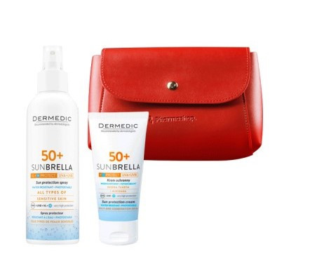 ROUTINE DERMEDIC SUNBRELLA PEAUX NORMALES À SÈCHES SPF50+