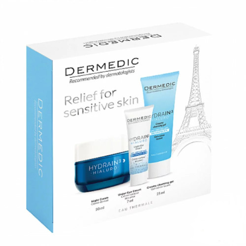 DERMEDIC HYDRAIN 3 CREME DE NUIT HYDRATANTE 55 ML