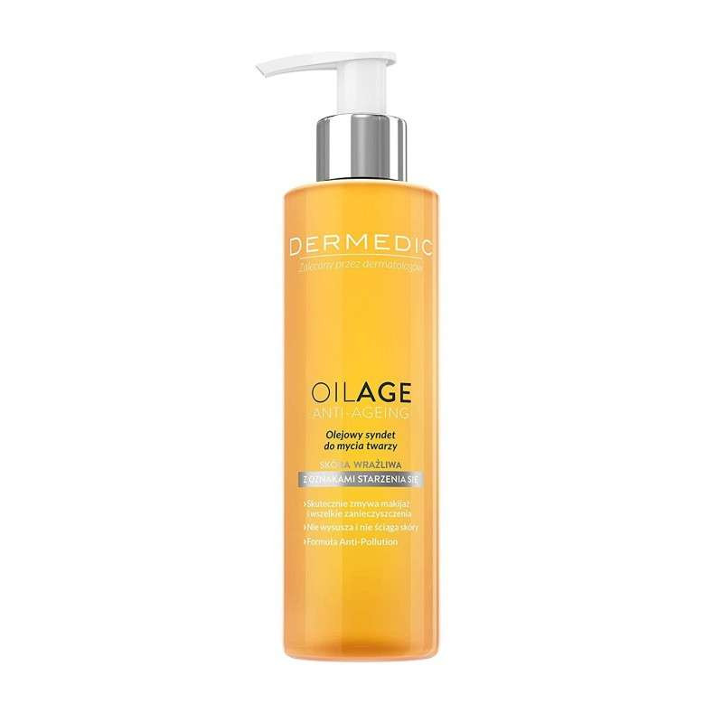 DERMEDIC OILAGE SYNDET HUILEUX NETTOYANT ANTI-AGE 200ML