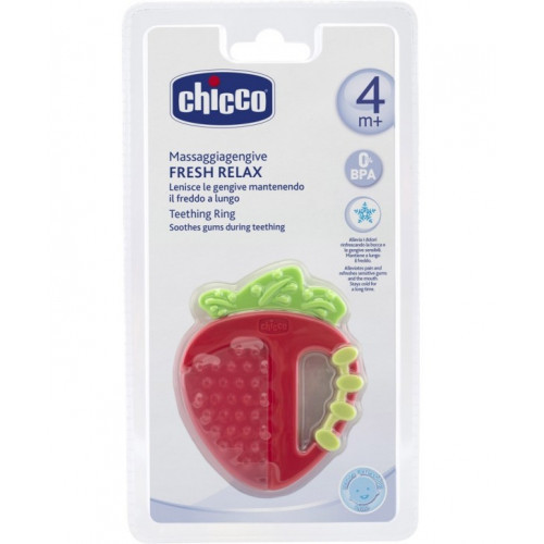 CHICCO ANNEAU DE DENTITION FRESH RELAX +4 MOIS