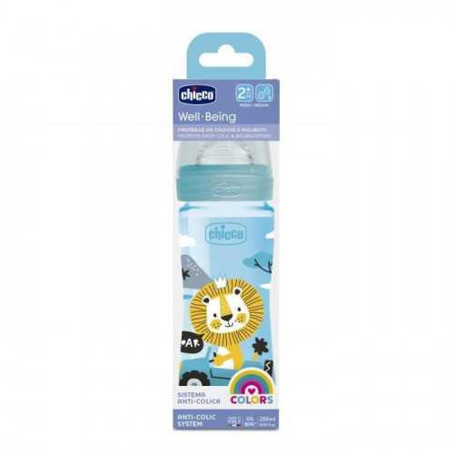 CHICCO BIBERON EN PLASTIQUE 250 ML