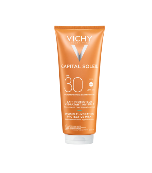 CAPITAL SOLEIL LAIT HYDRATANT VISAGE ET CORPS SPF 30