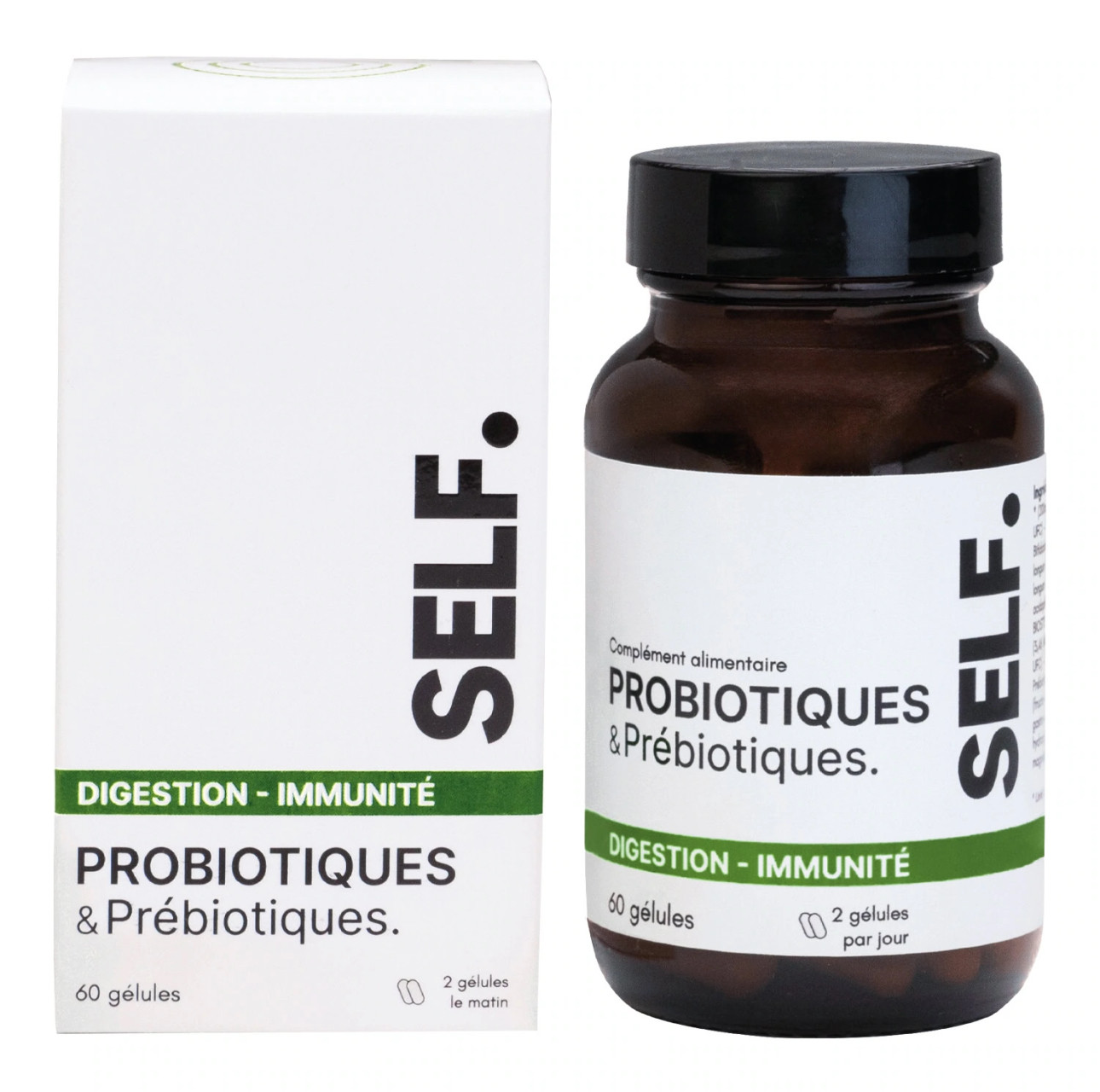 SELF Probiotiques & Prébiotiques – Digestion & Immunité 