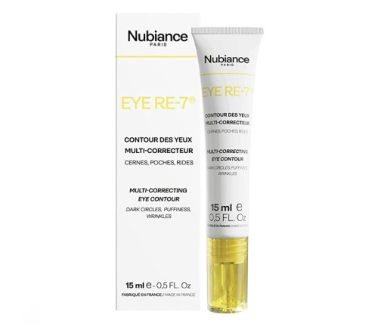 NUBIANCE EYE RE-7 CONTOUR DES YEUX MULTI CORRECTEUR 15ML